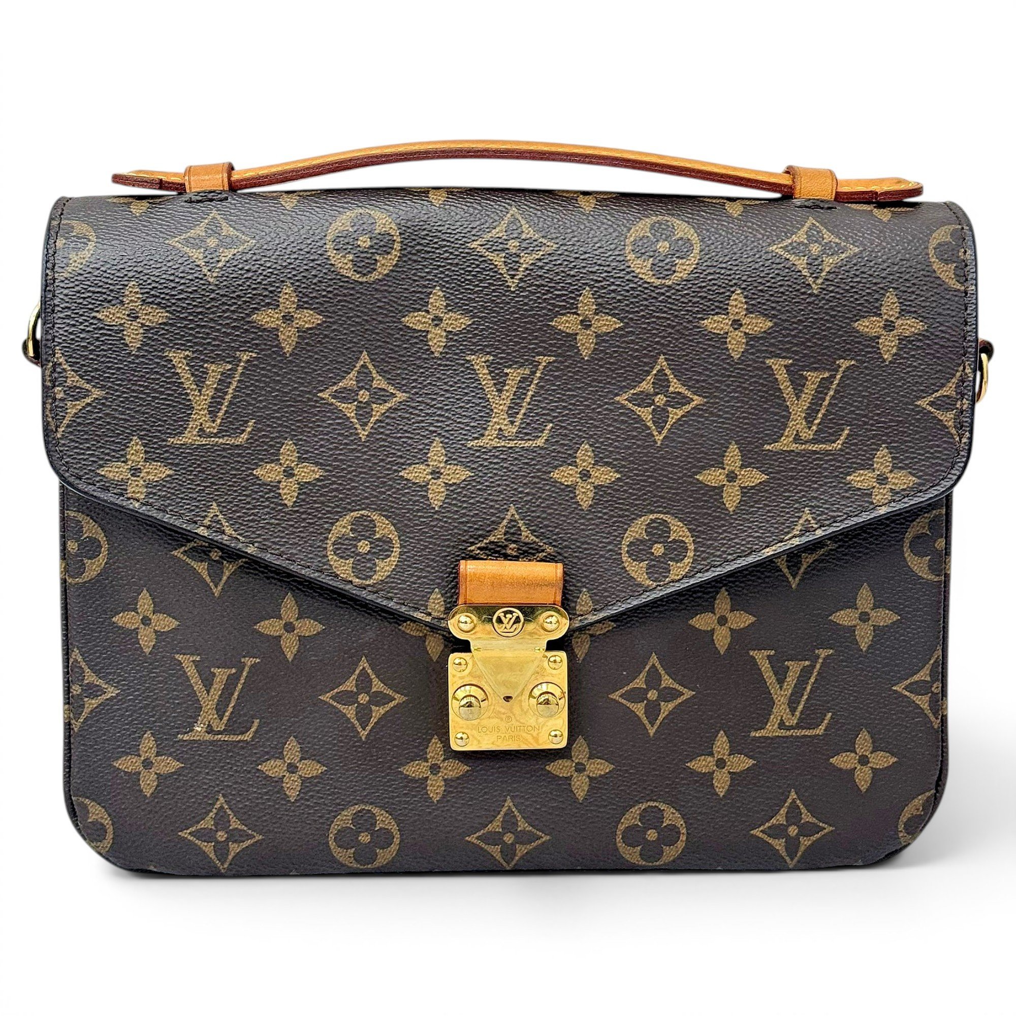 Metis leather handbag