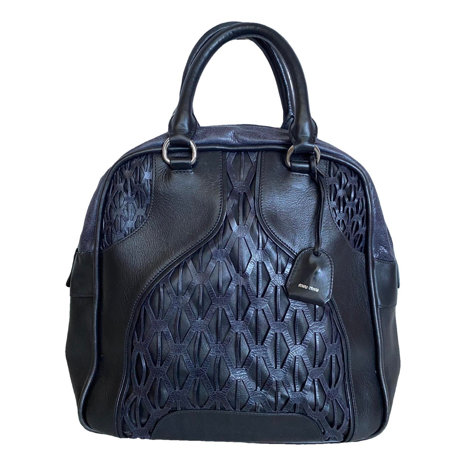 Leather handbag