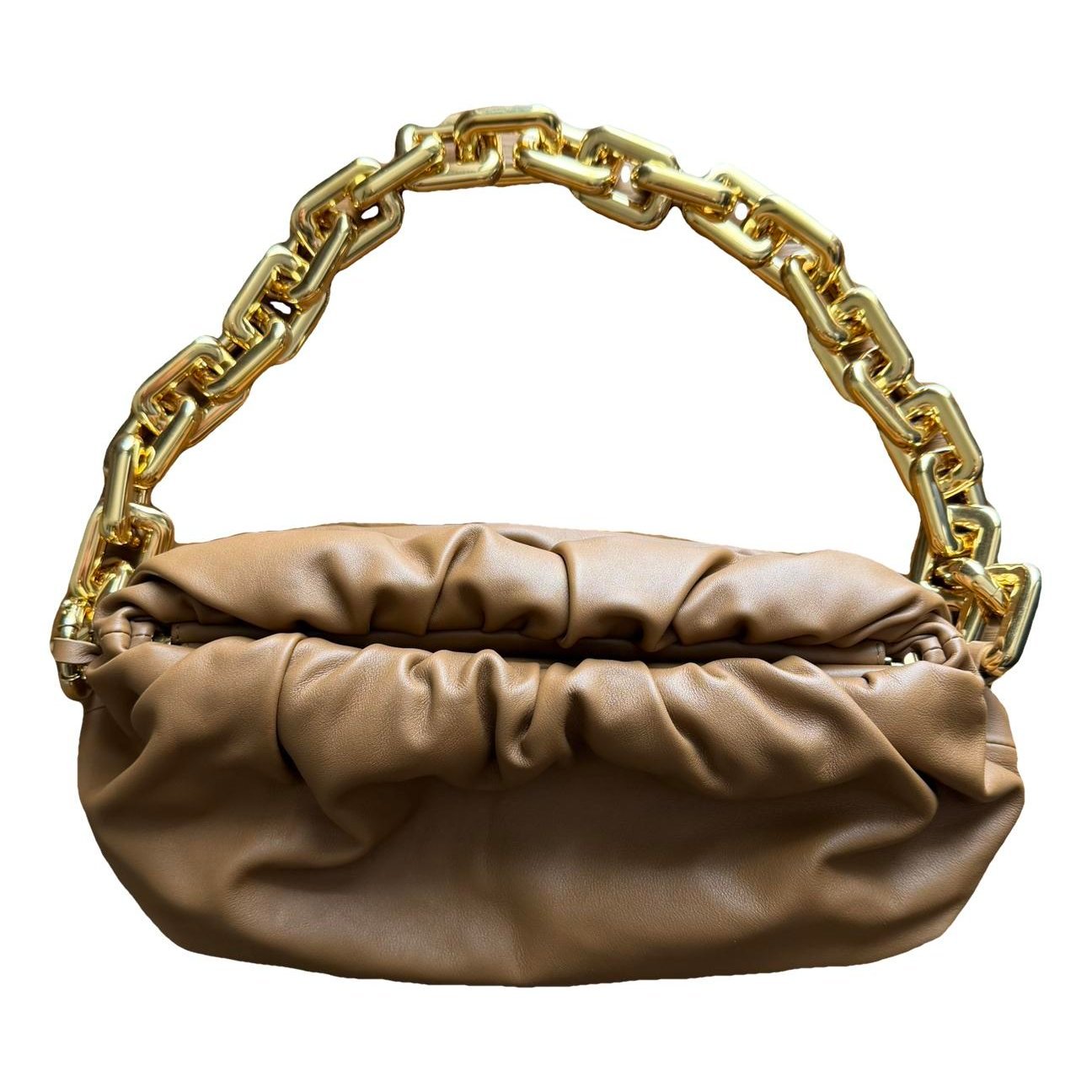 Chain Pouch leather handbag