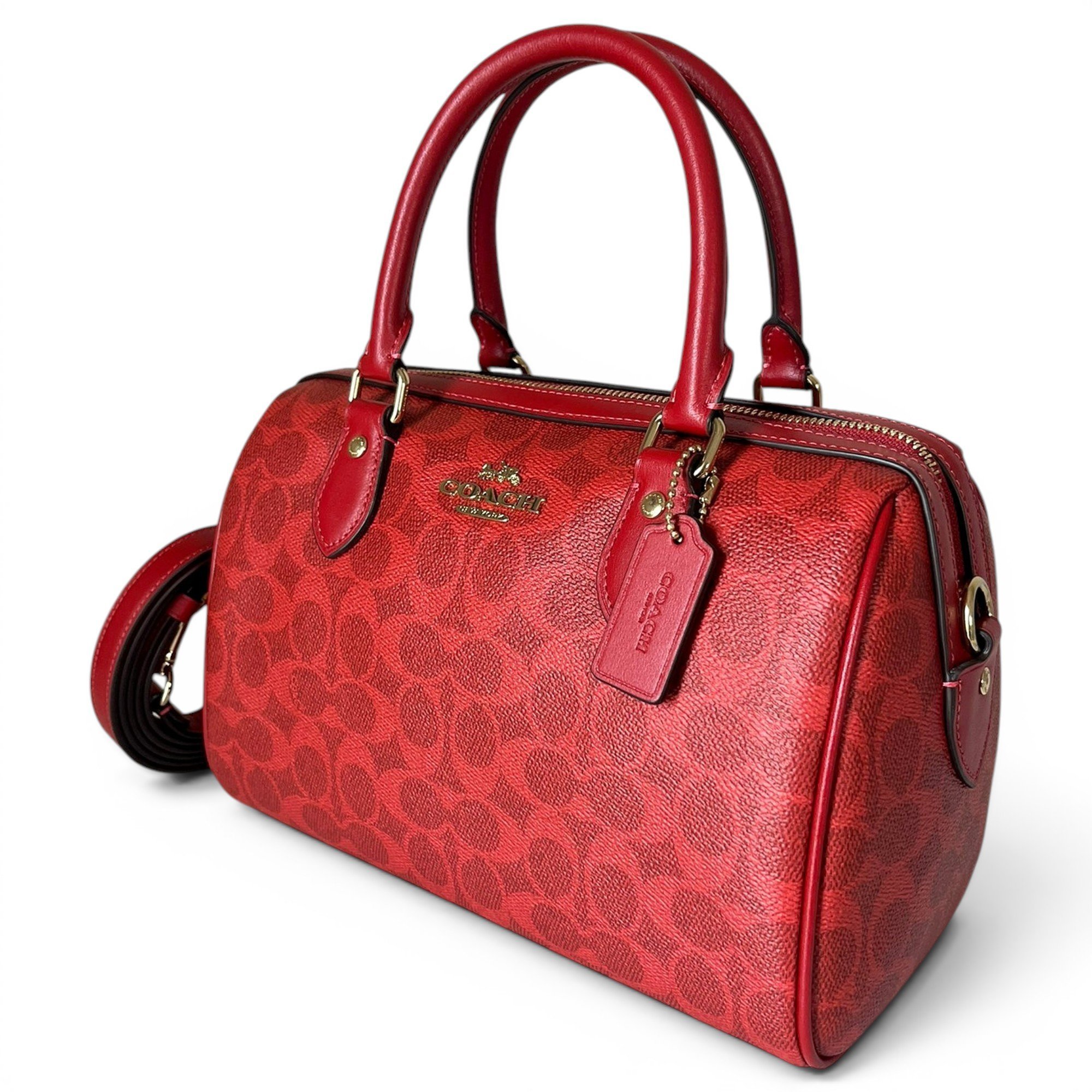 Leather satchel