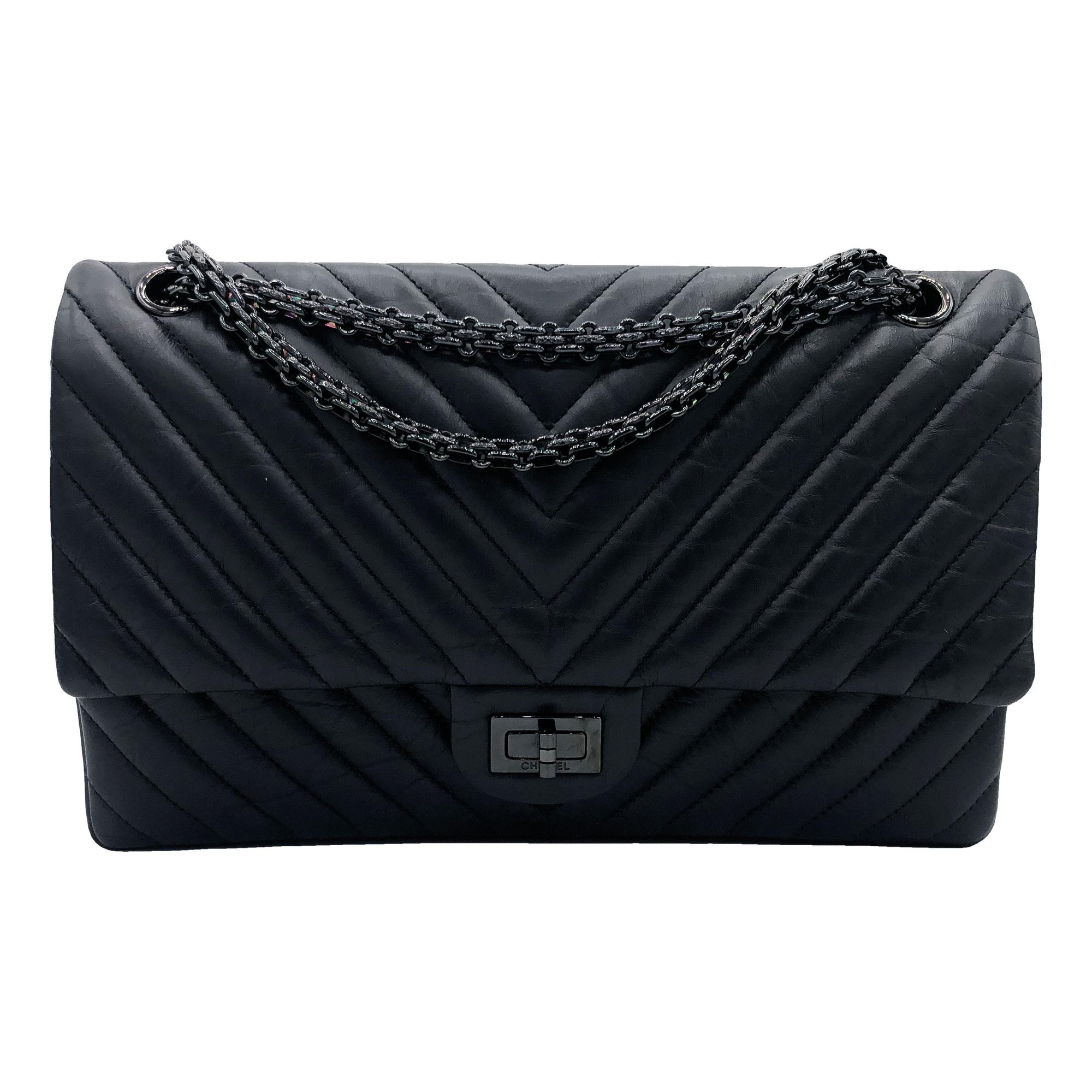2.55 leather handbag