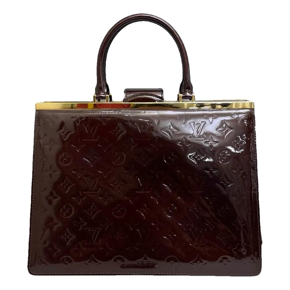 Deesse patent leather handbag