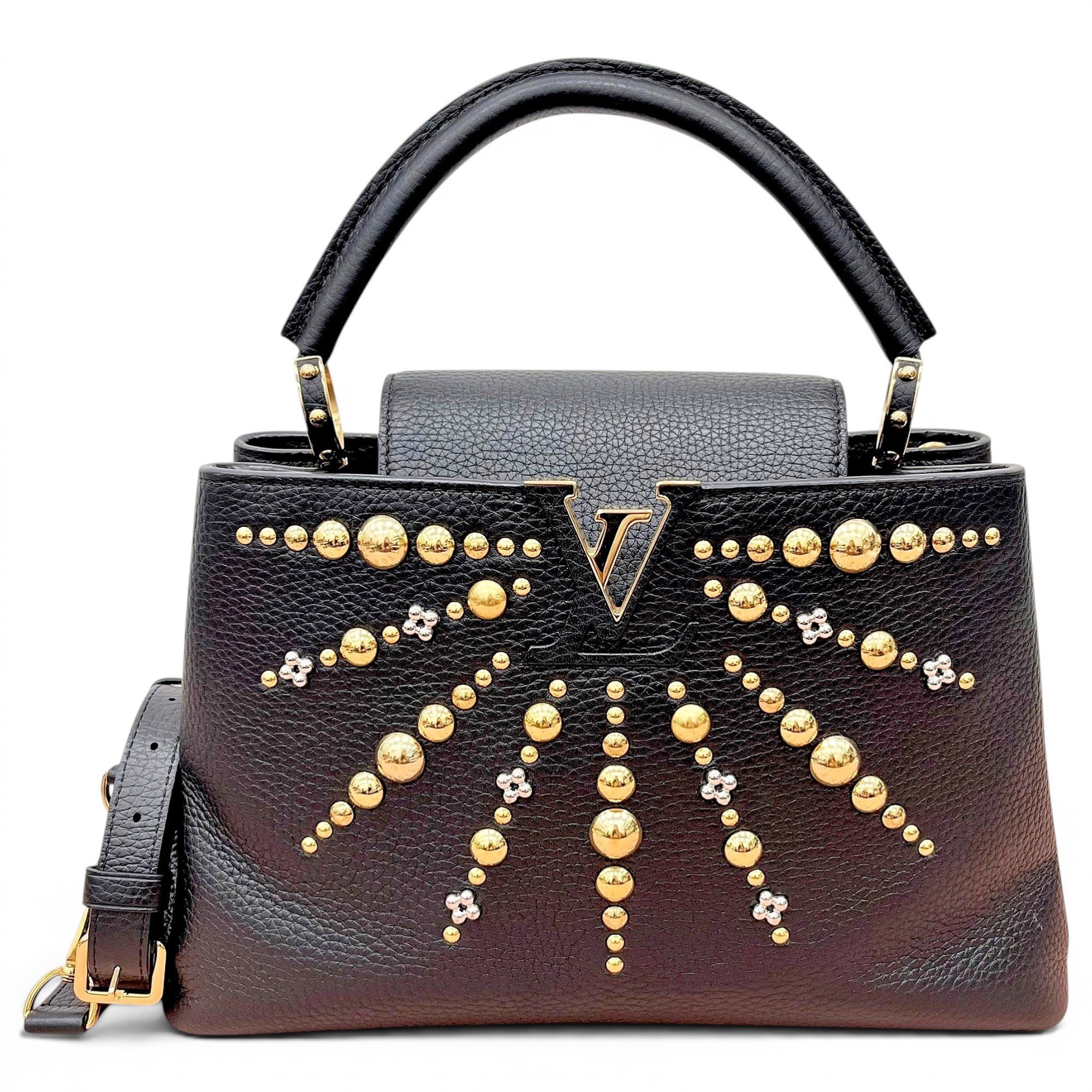 Capucines leather handbag