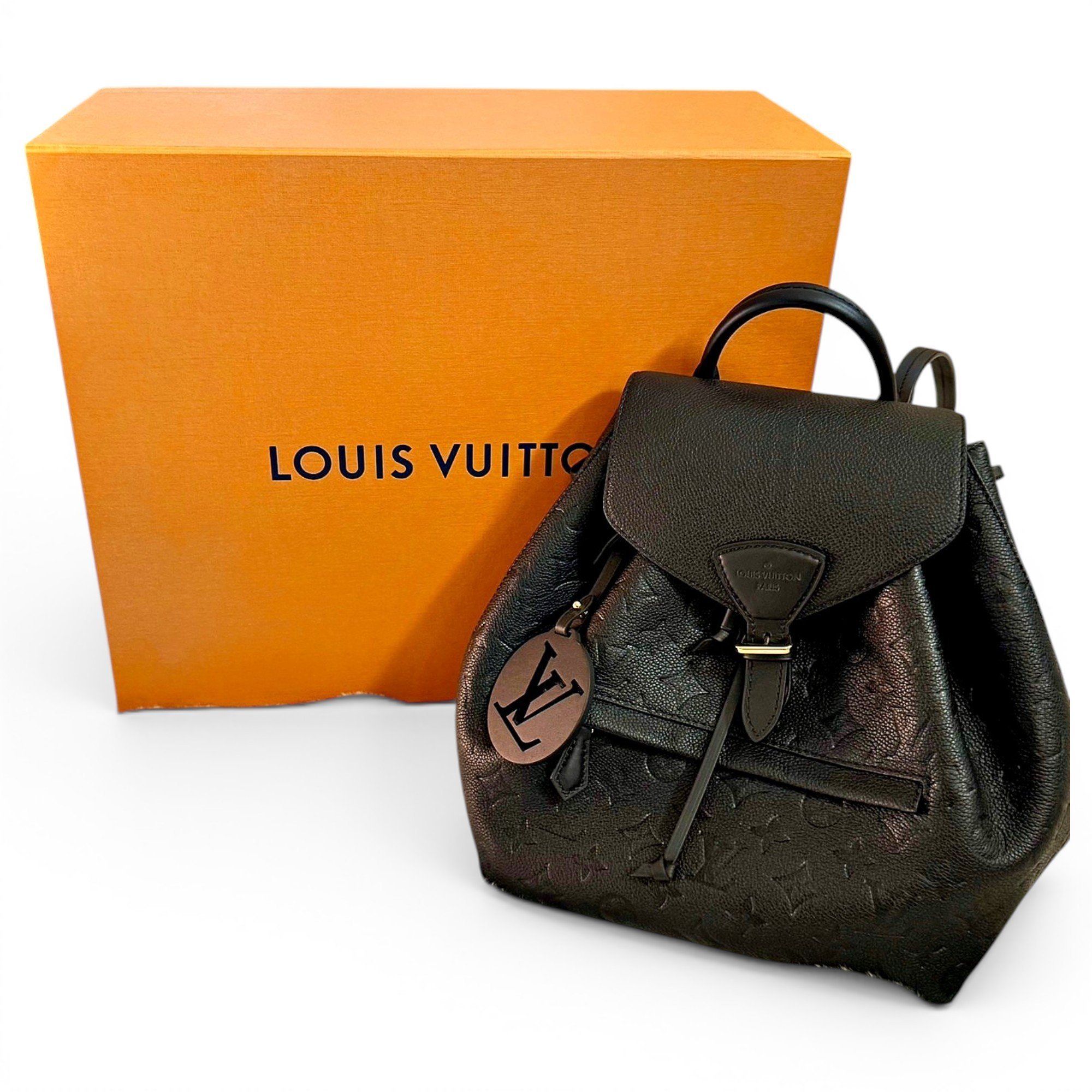 Montsouris leather backpack