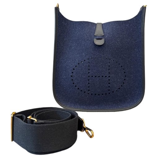 Evelyne leather handbag