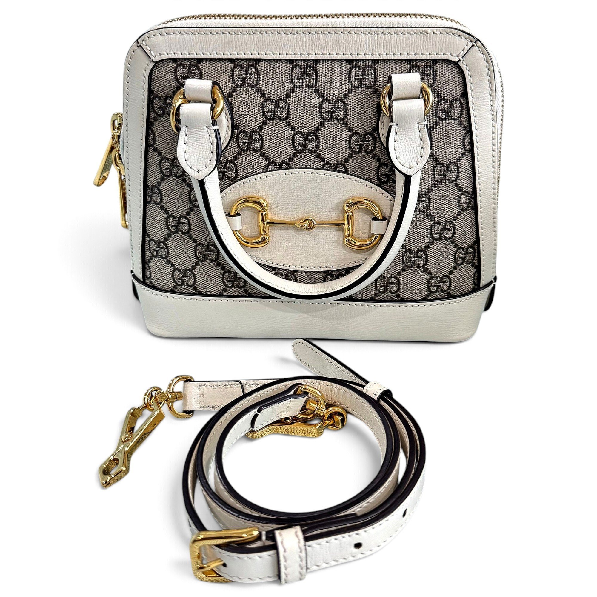 Handle Horsebit 1955 leather handbag
