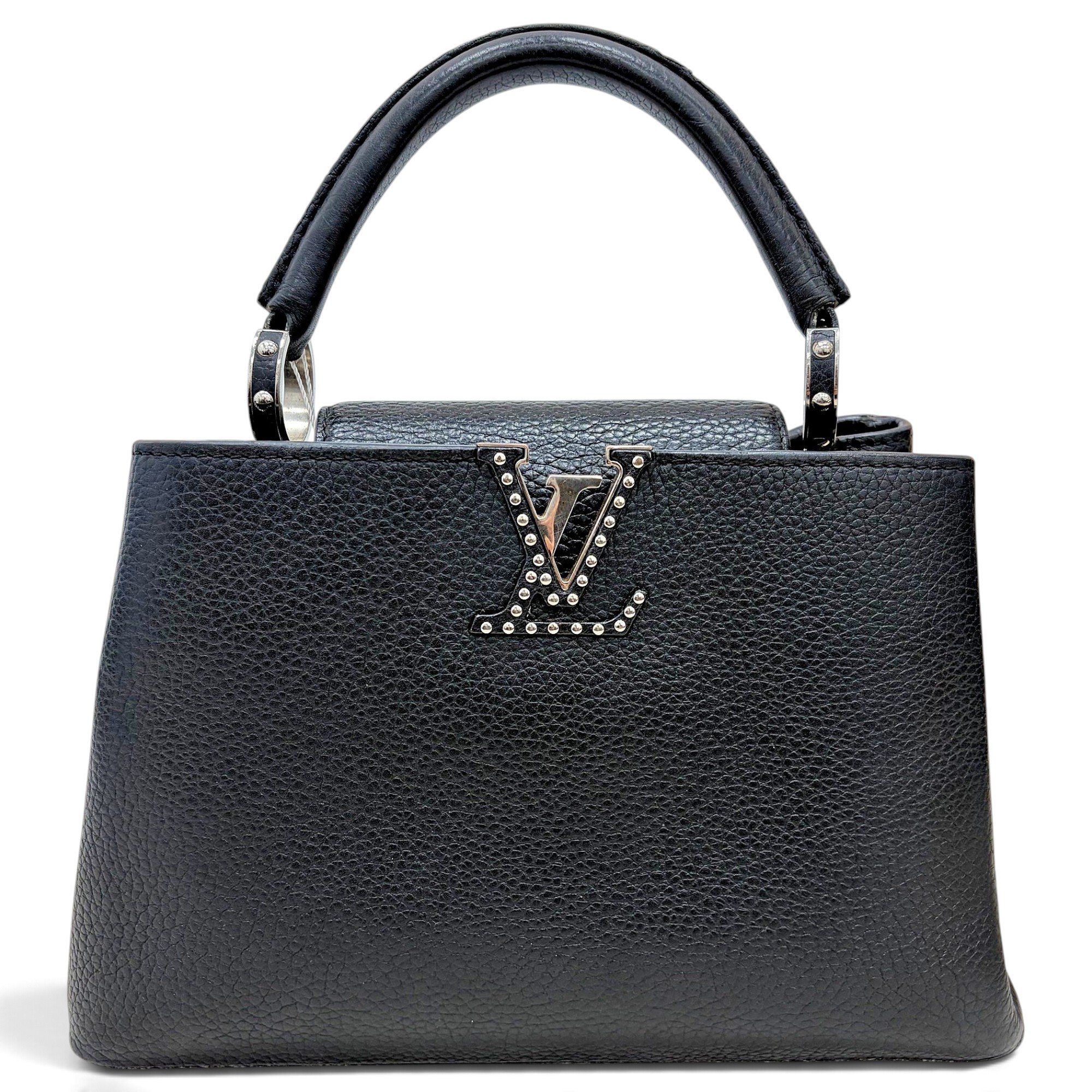 Capucines leather handbag