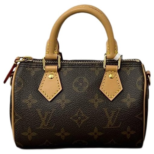Speedy leather handbag
