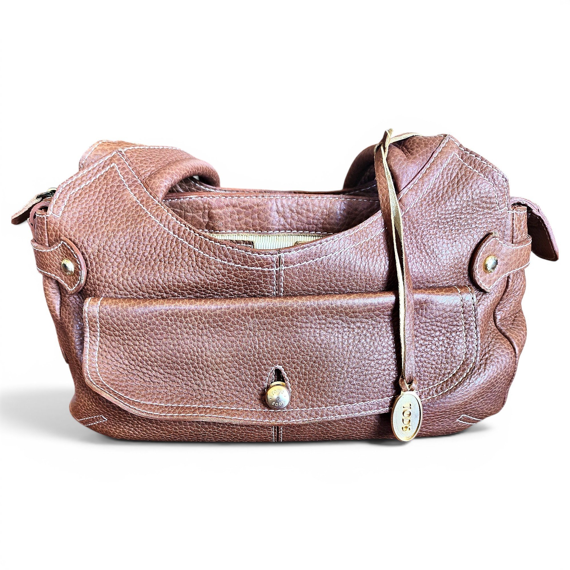 Leather handbag
