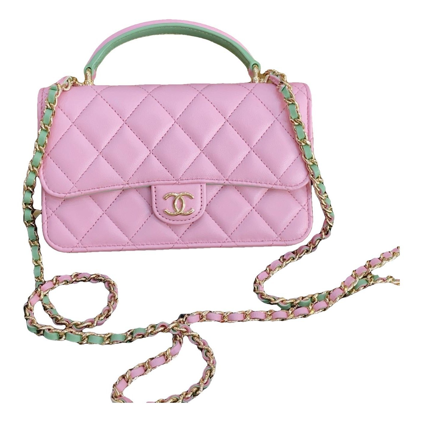 Timeless Classique Top Handle leather handbag