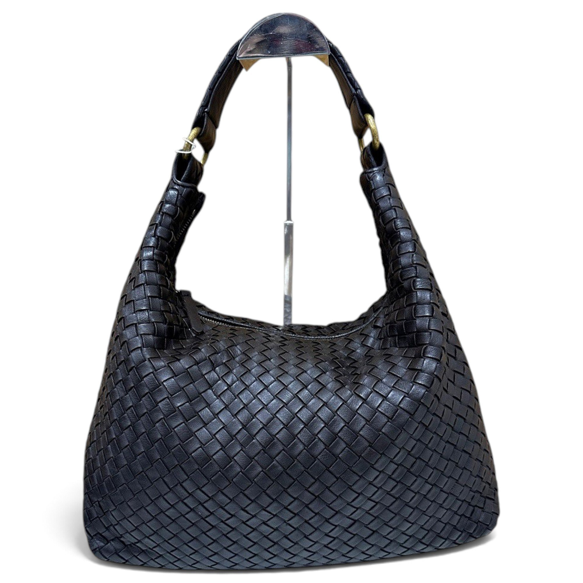 Leather tote