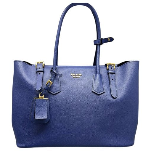 Leather tote