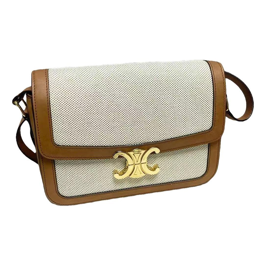 Triomphe cloth handbag