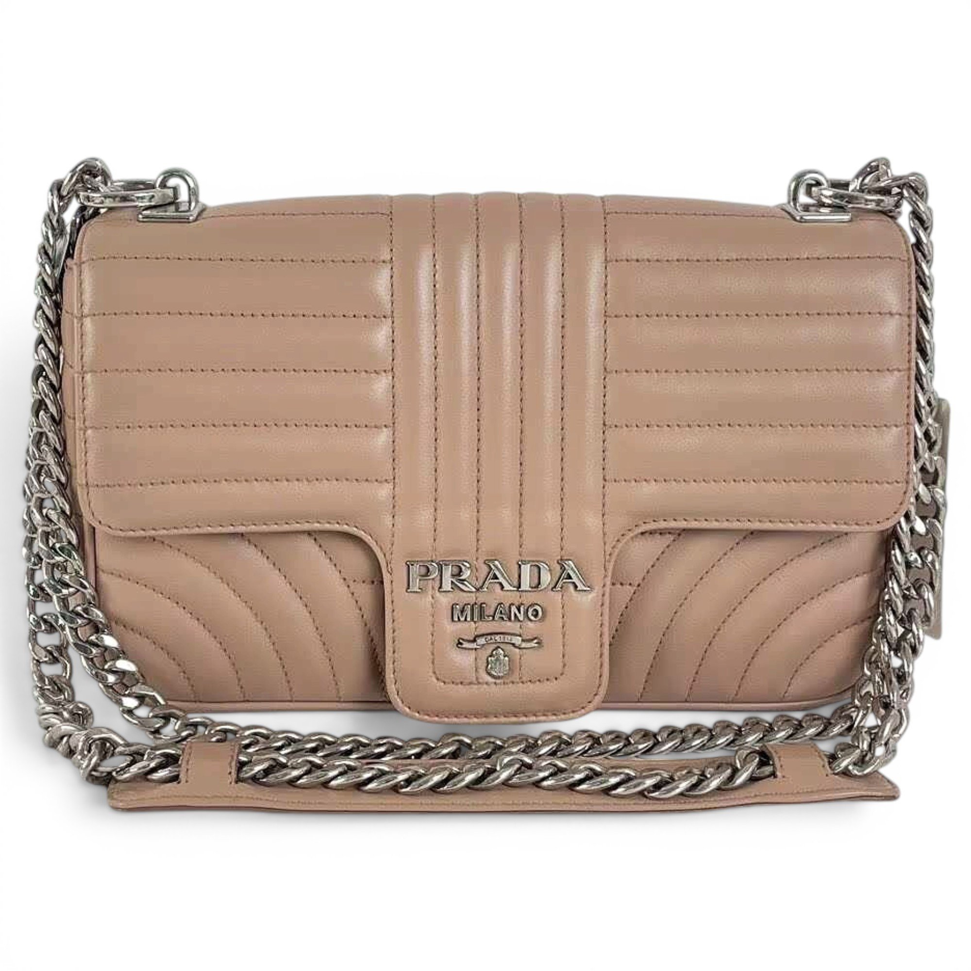 Diagramme leather crossbody bag