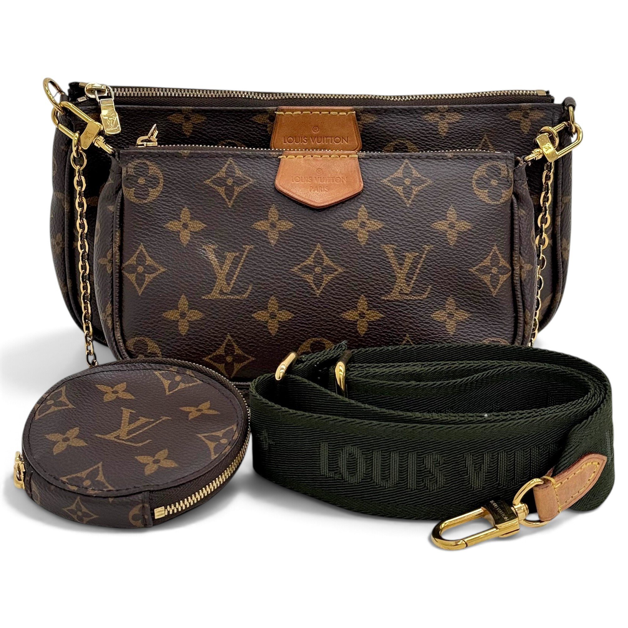 Multi Pochette Accessoires leather handbag