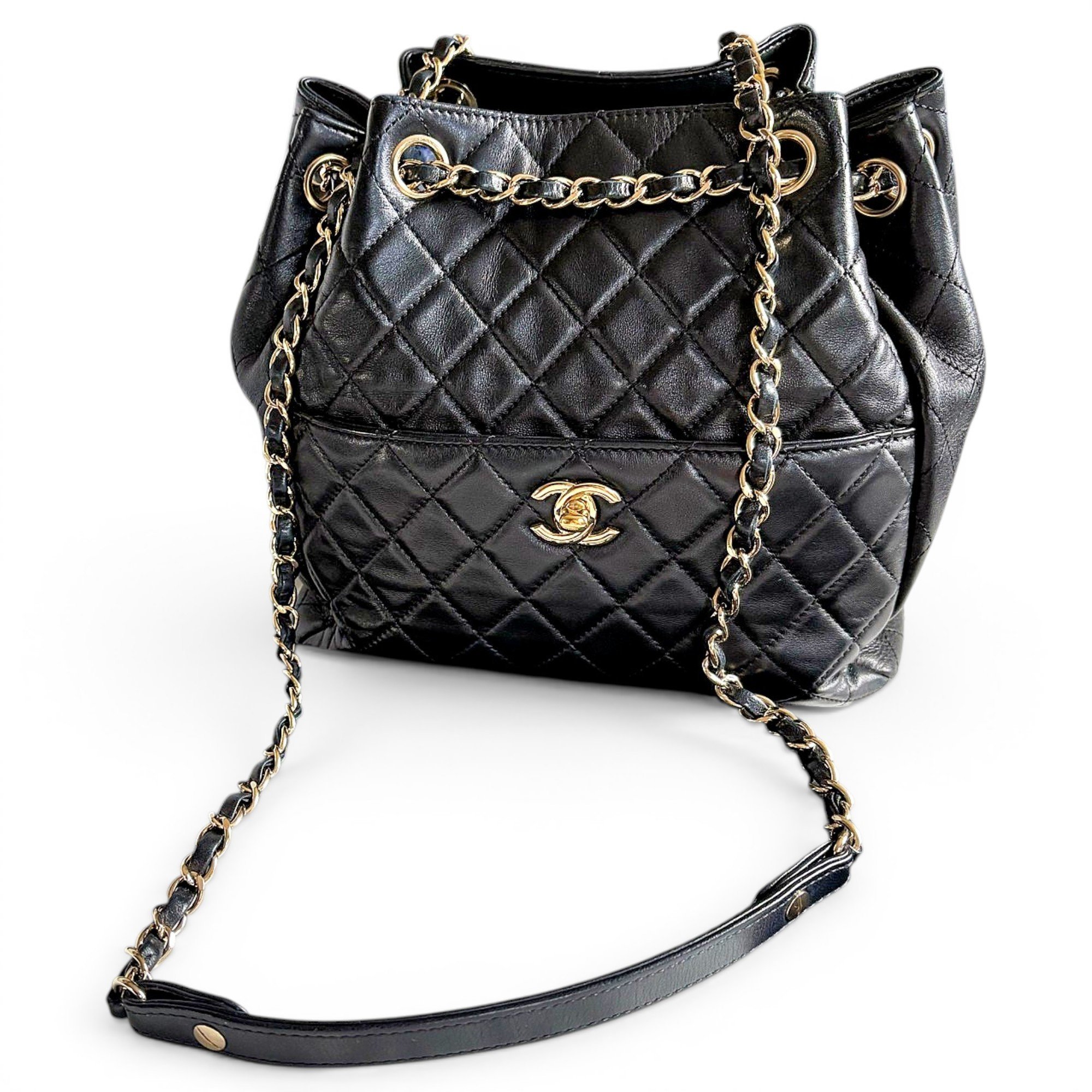 Leather handbag