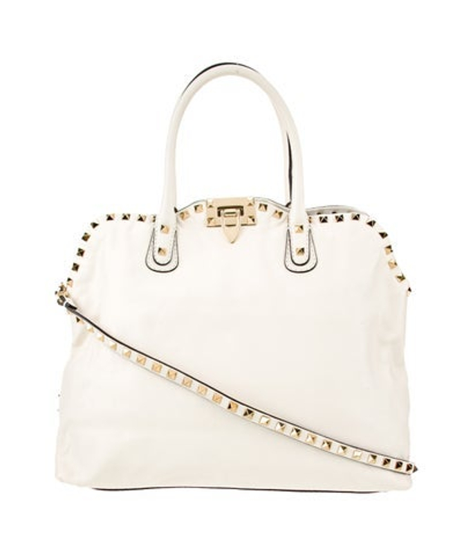 Valentino Rockstud Top Handle Bag