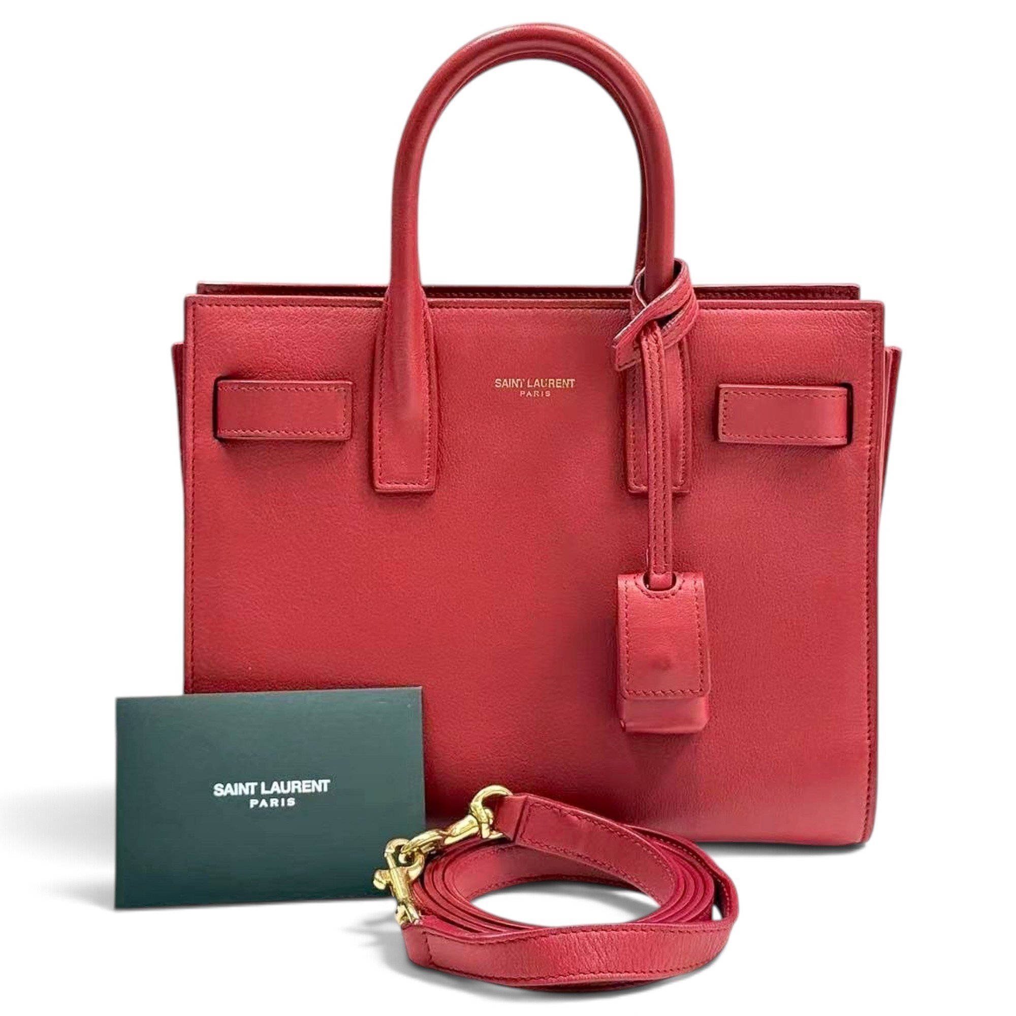 Sac de Jour leather tote