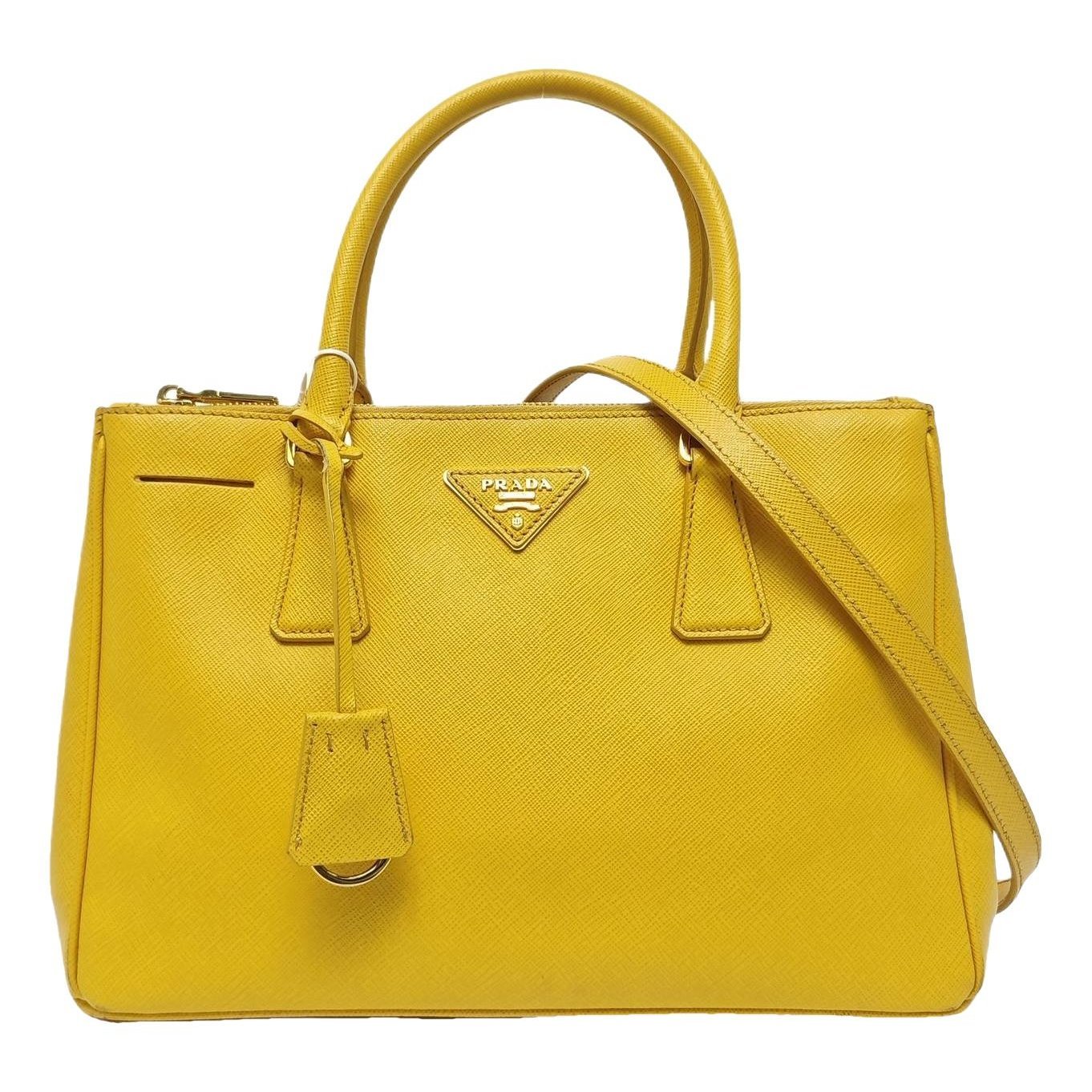 Galleria leather handbag