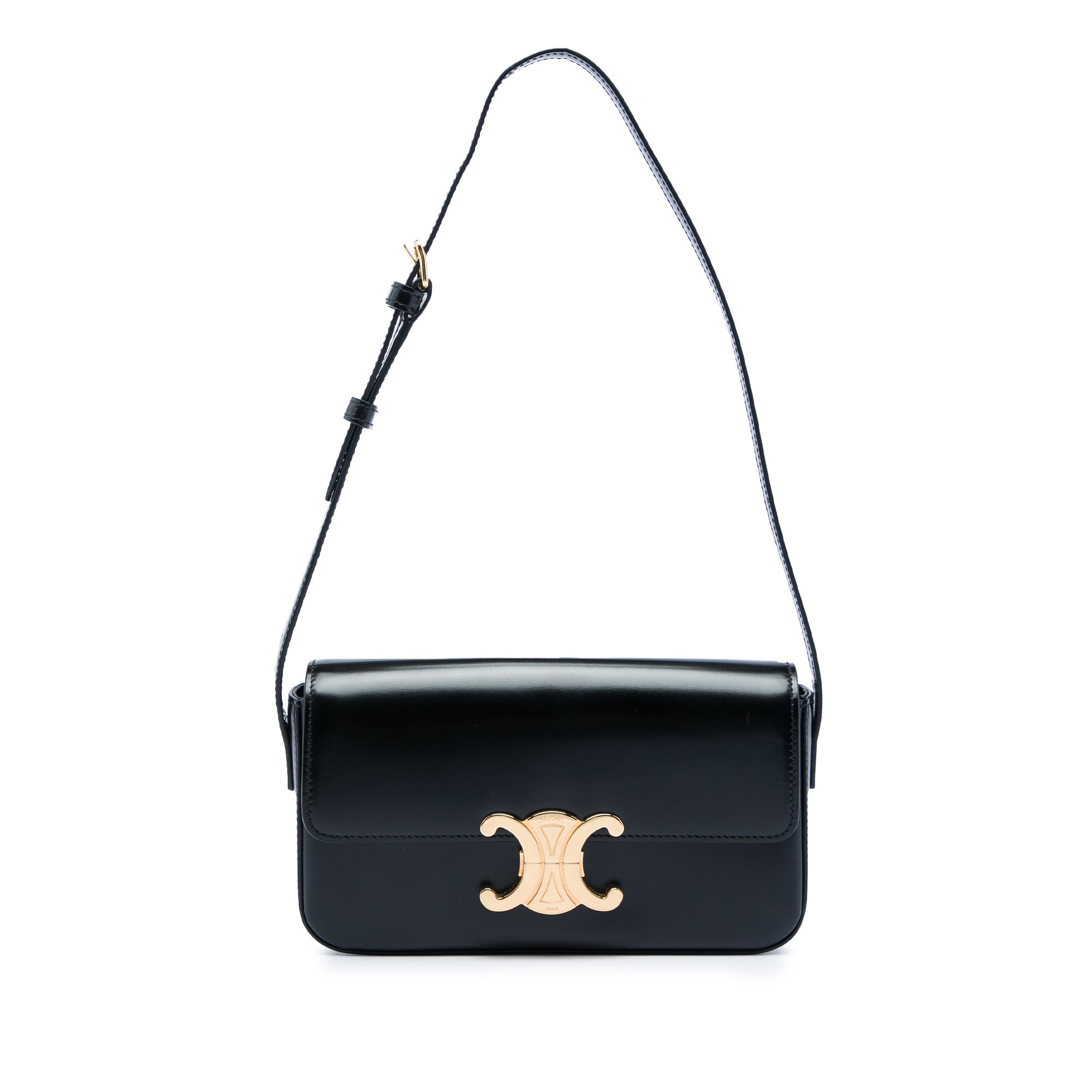Triomphe leather handbag