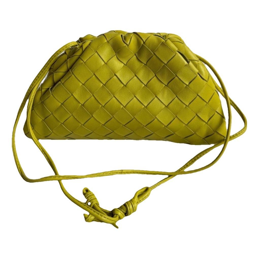 Pouch leather crossbody bag