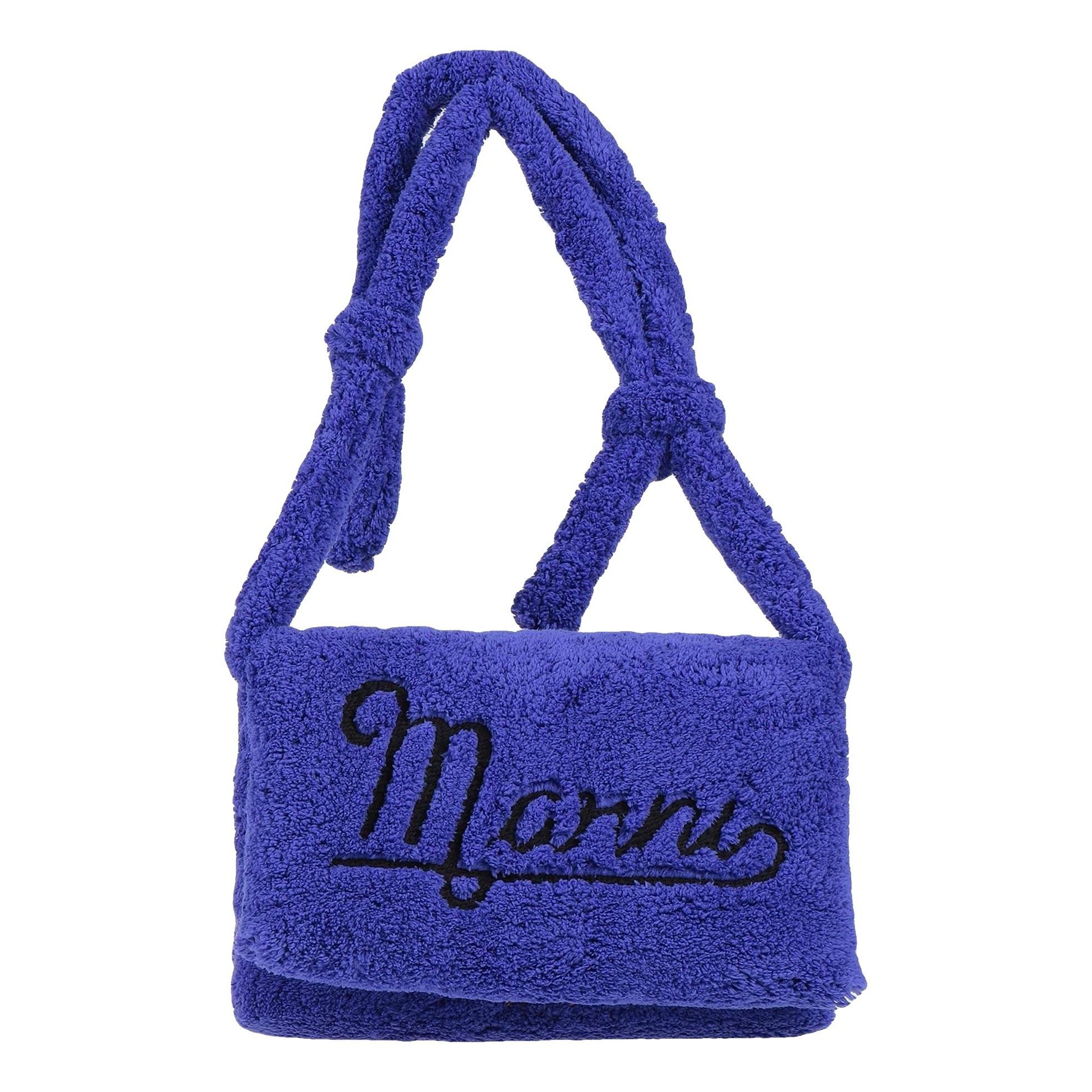 Faux fur crossbody bag