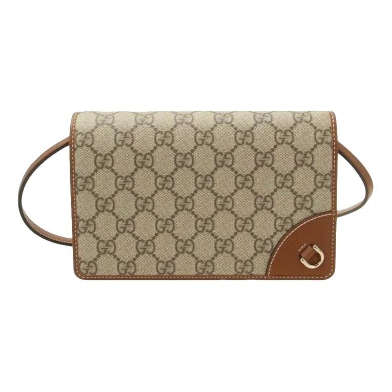 GG Marmont Flap leather crossbody bag