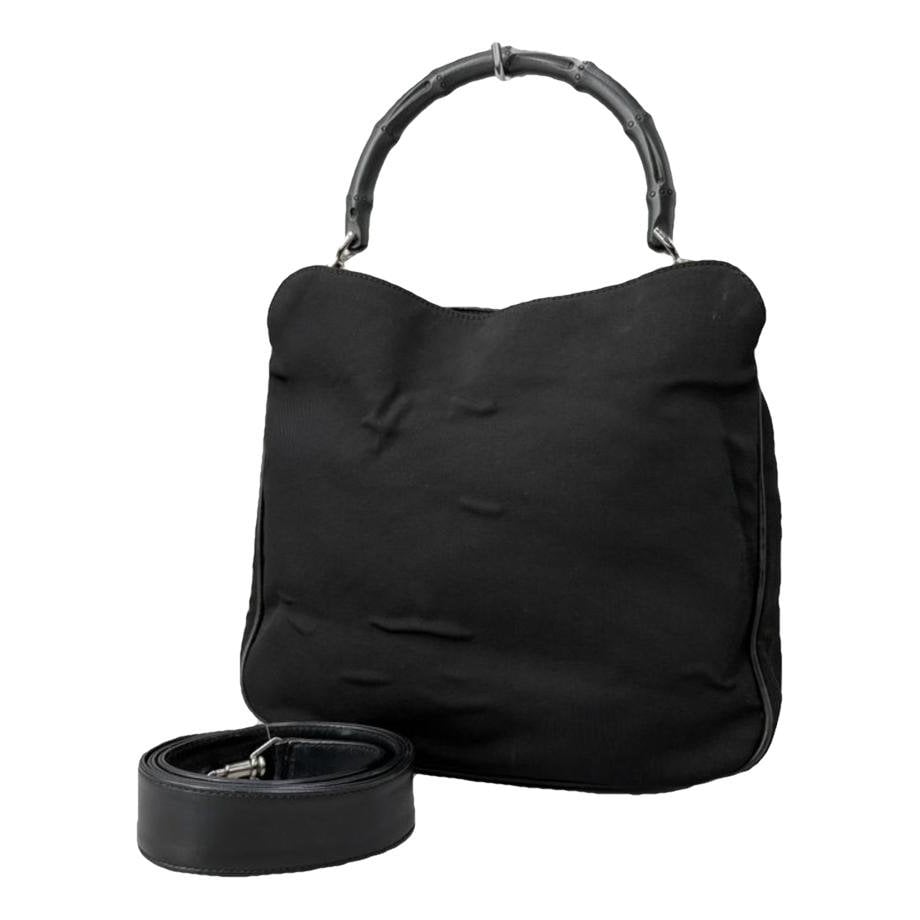 Bamboo Top Handle handbag