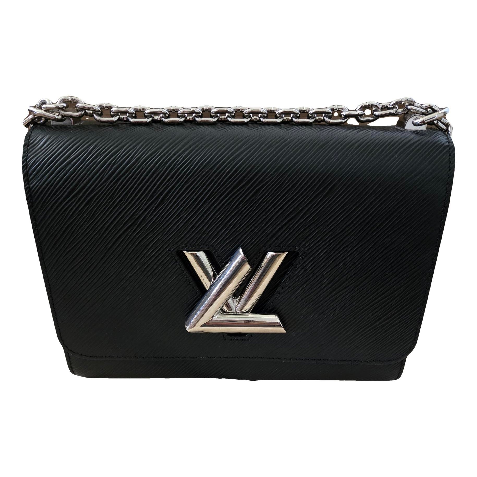 Twist leather crossbody bag