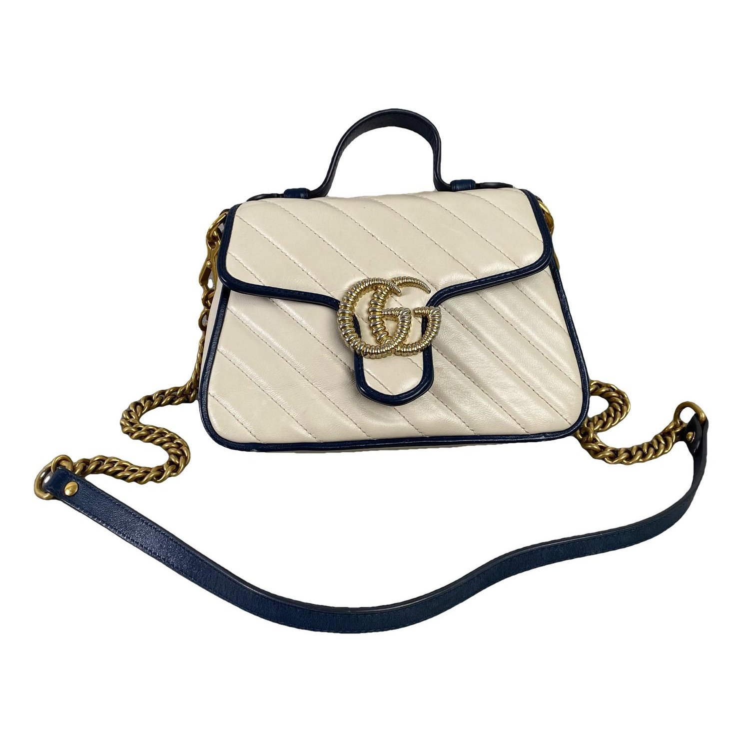 Gucci GG Marmont Flap leather handbag