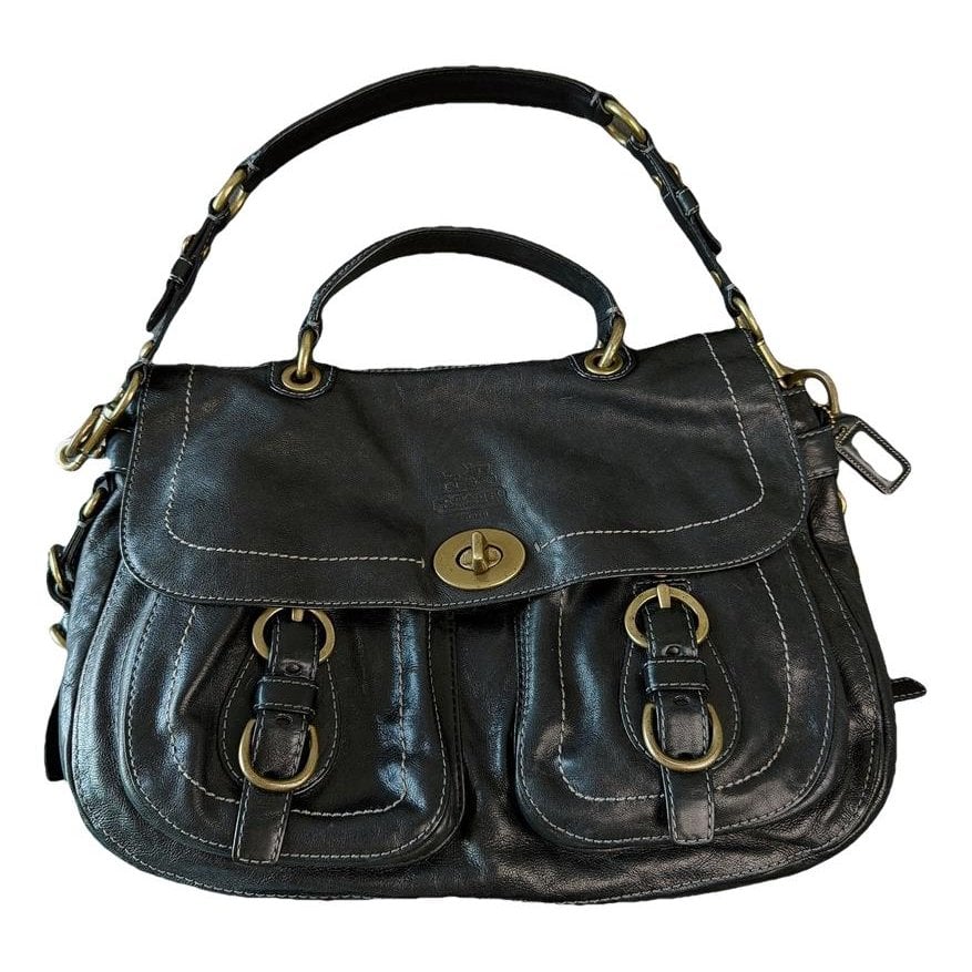 Signature Sufflette leather handbag