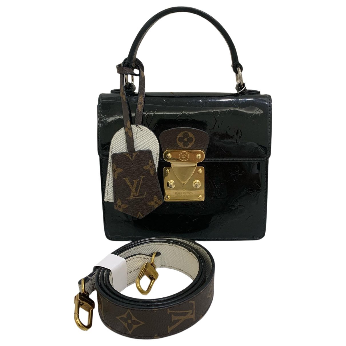 Spring street leather handbag