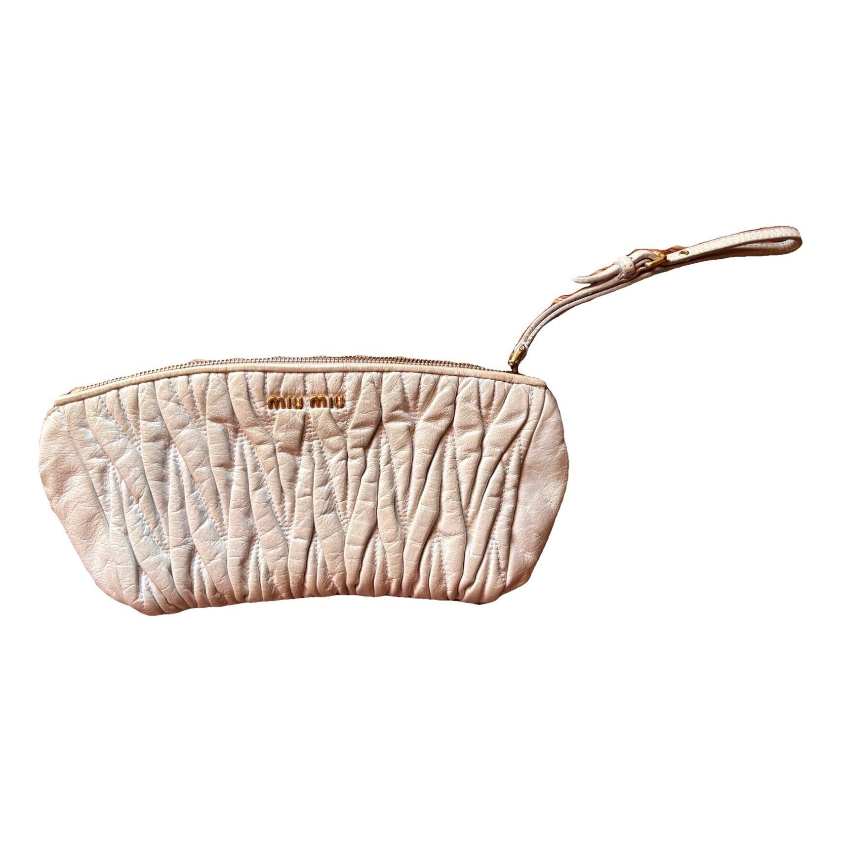 Miu Wander leather mini bag