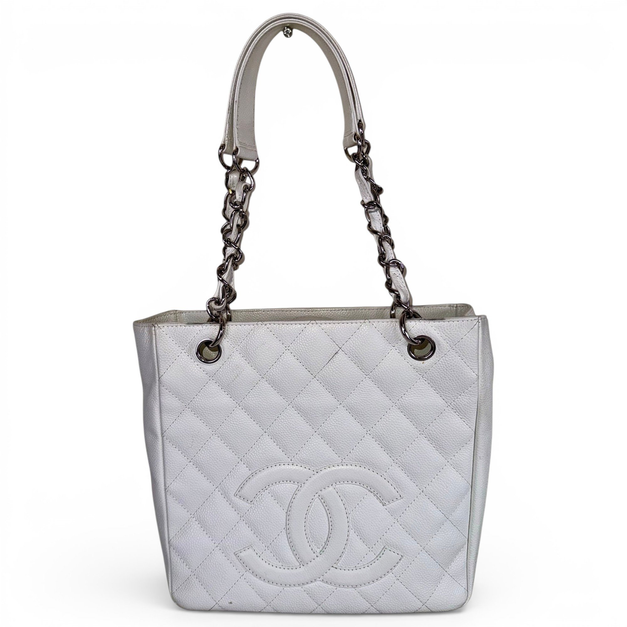 Leather tote