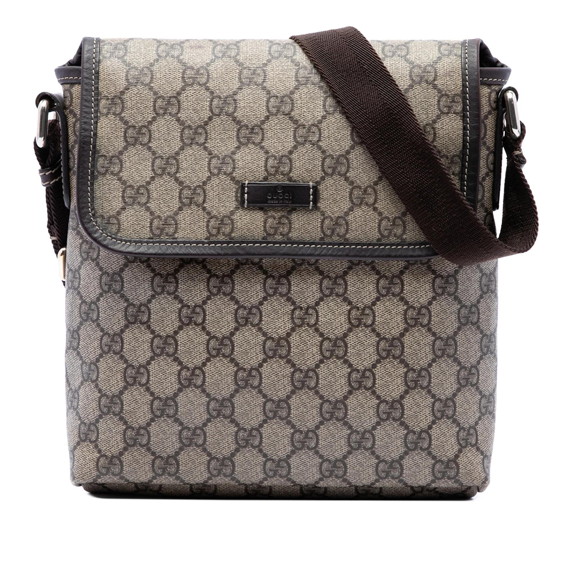 Gucci B leather crossbody bag