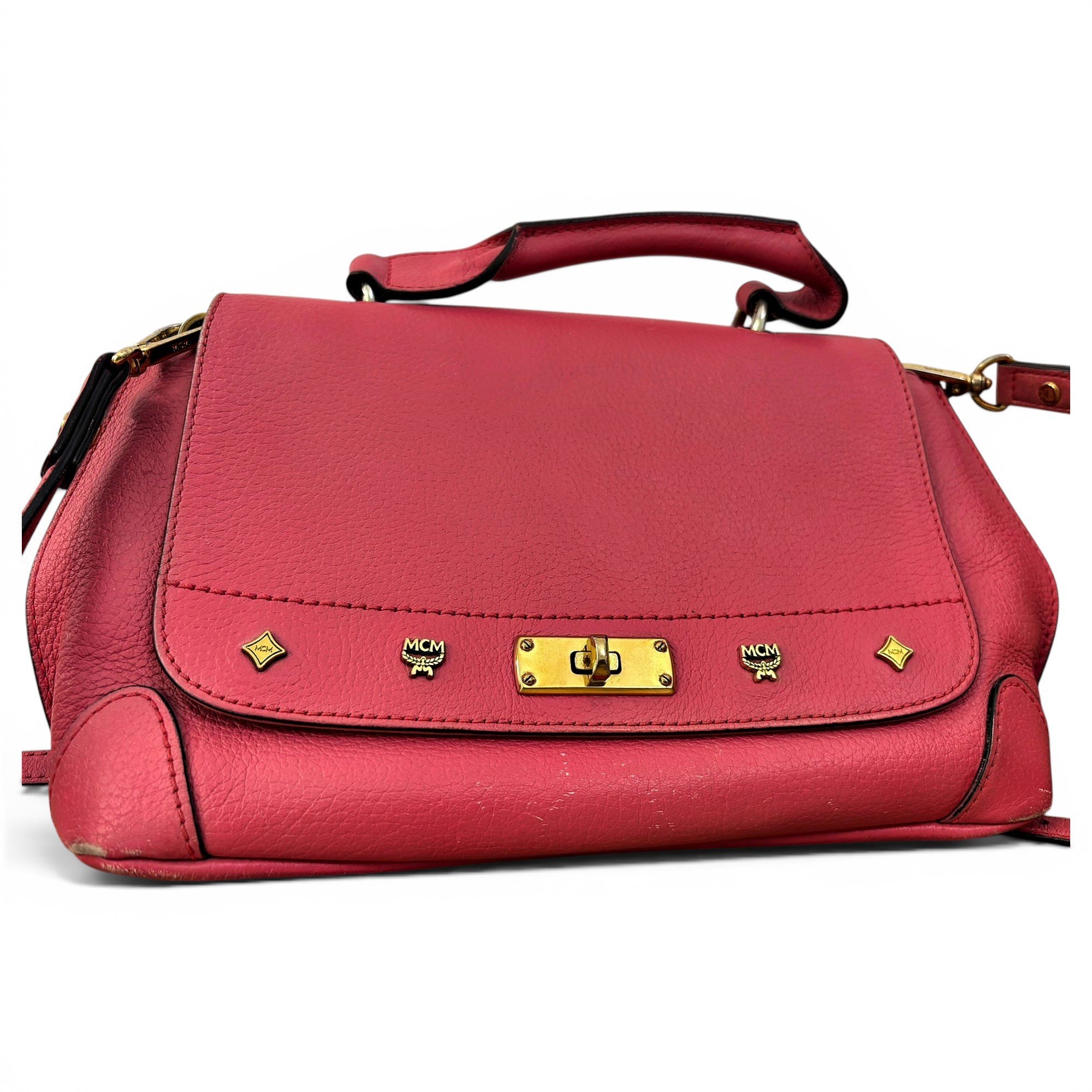 Leather handbag