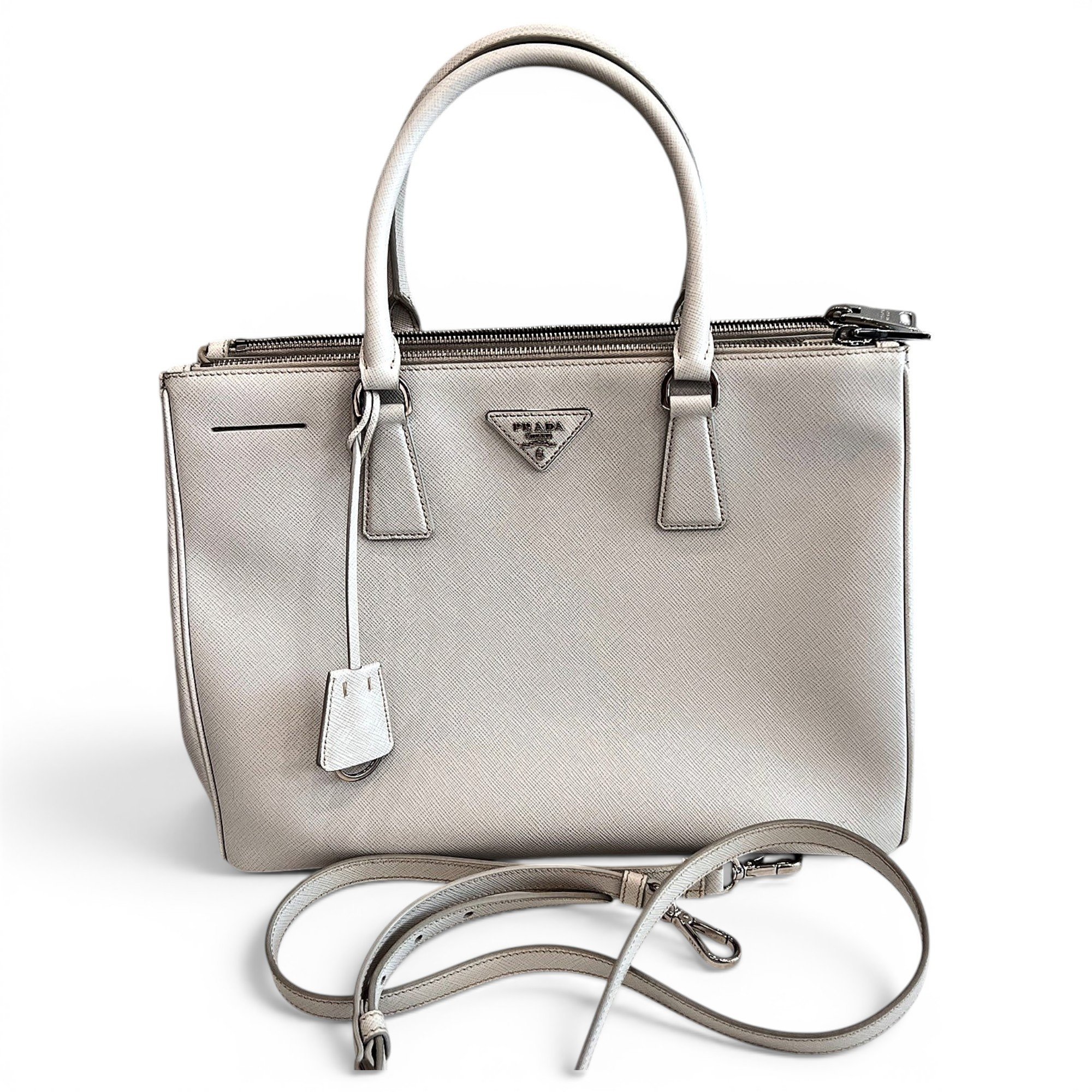 Galleria leather handbag