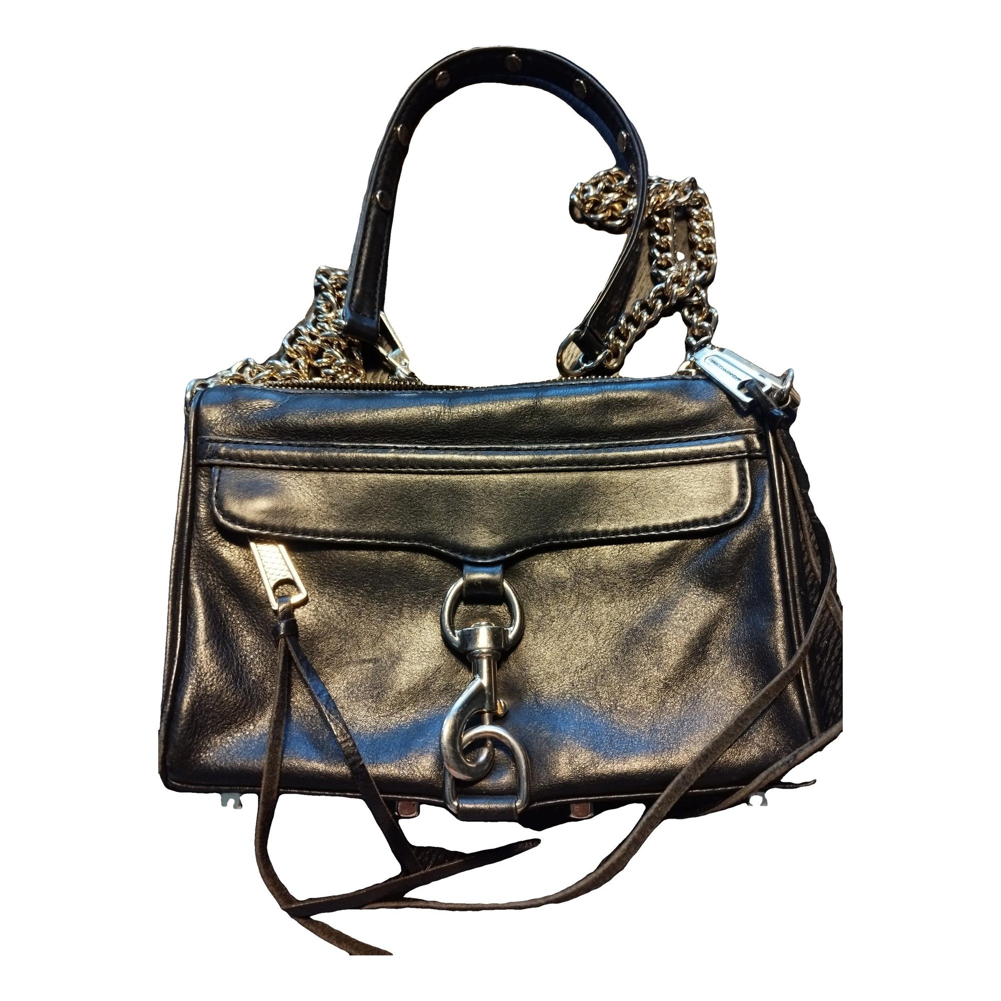 Leather crossbody bag