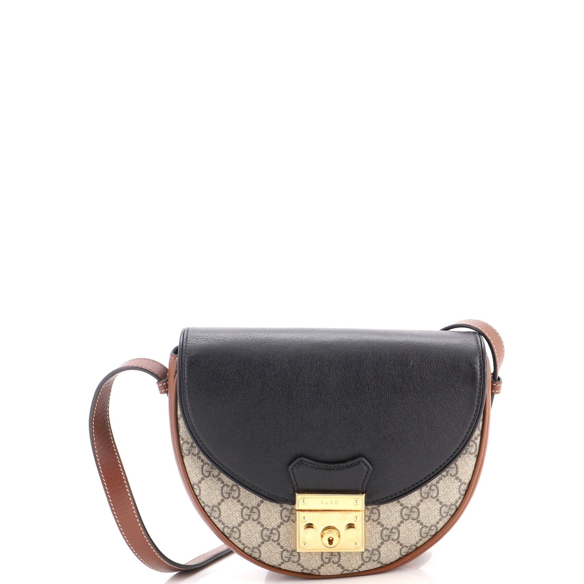 Leather crossbody bag