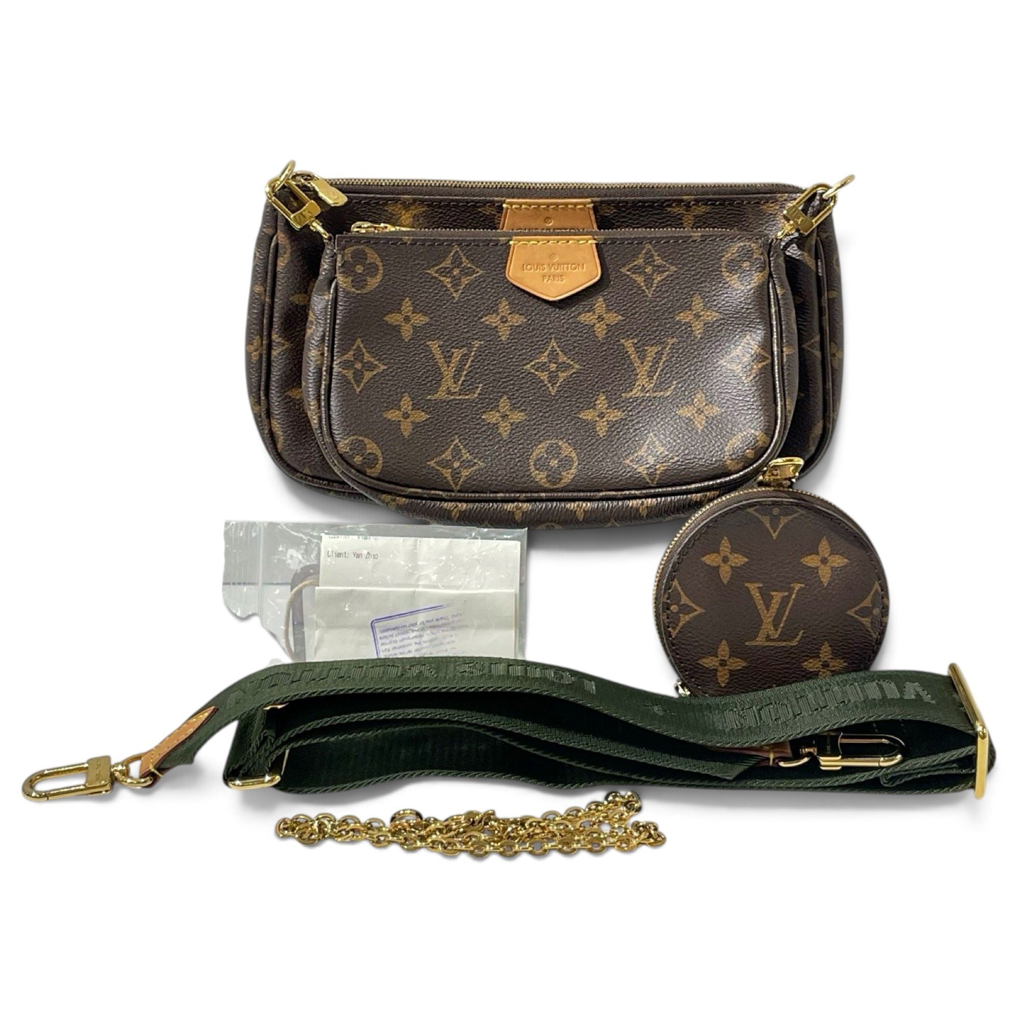 Multi Pochette Accessoires cloth crossbody bag
