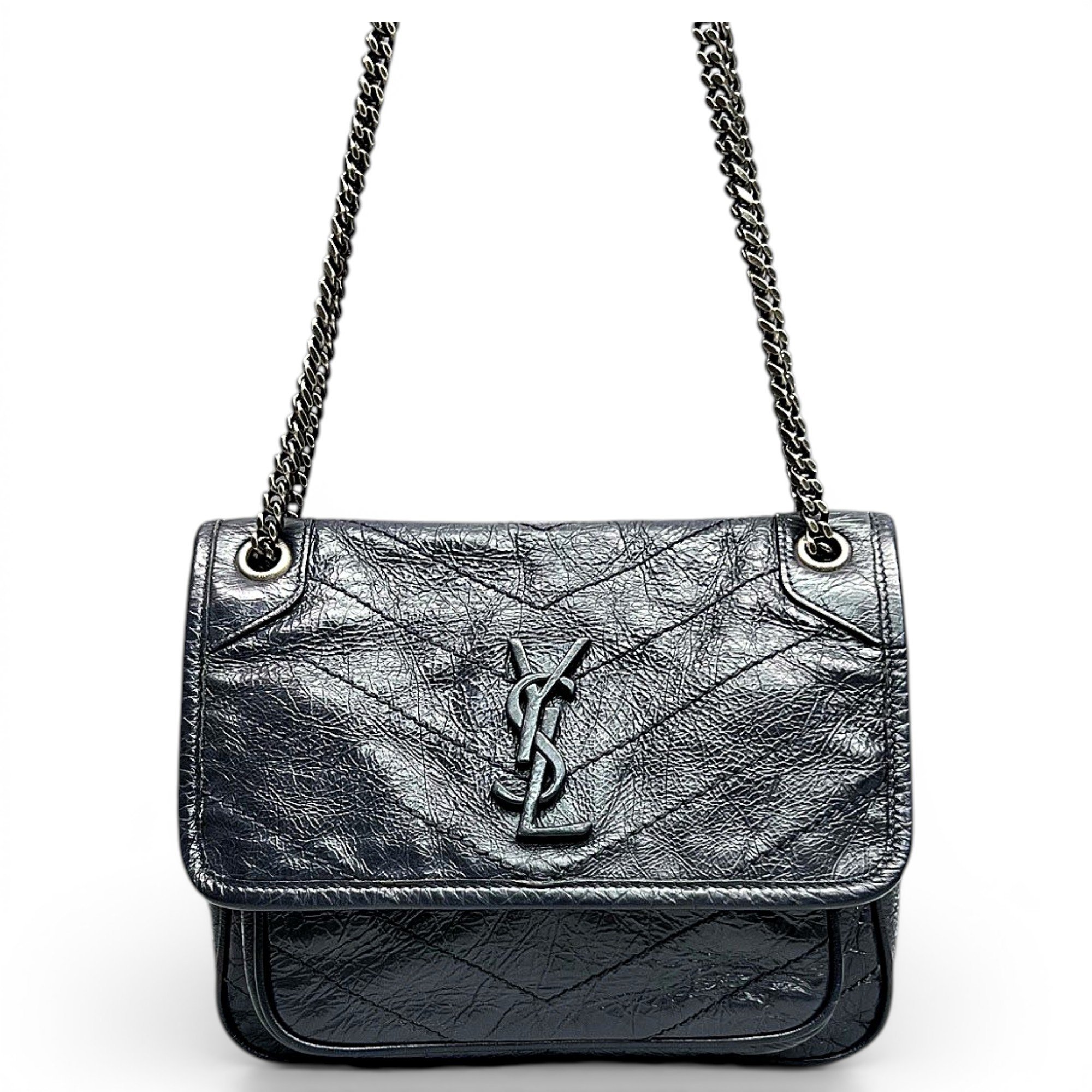 Niki leather crossbody bag