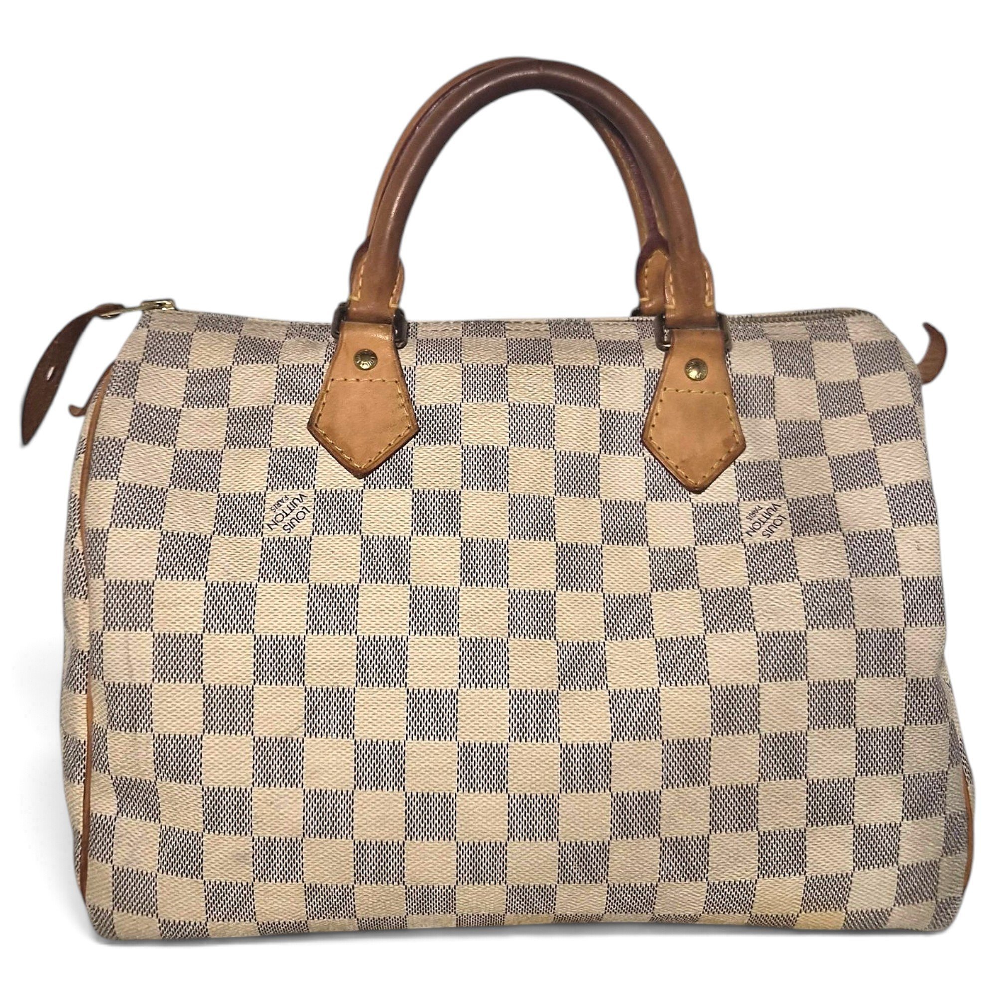 Speedy leather handbag