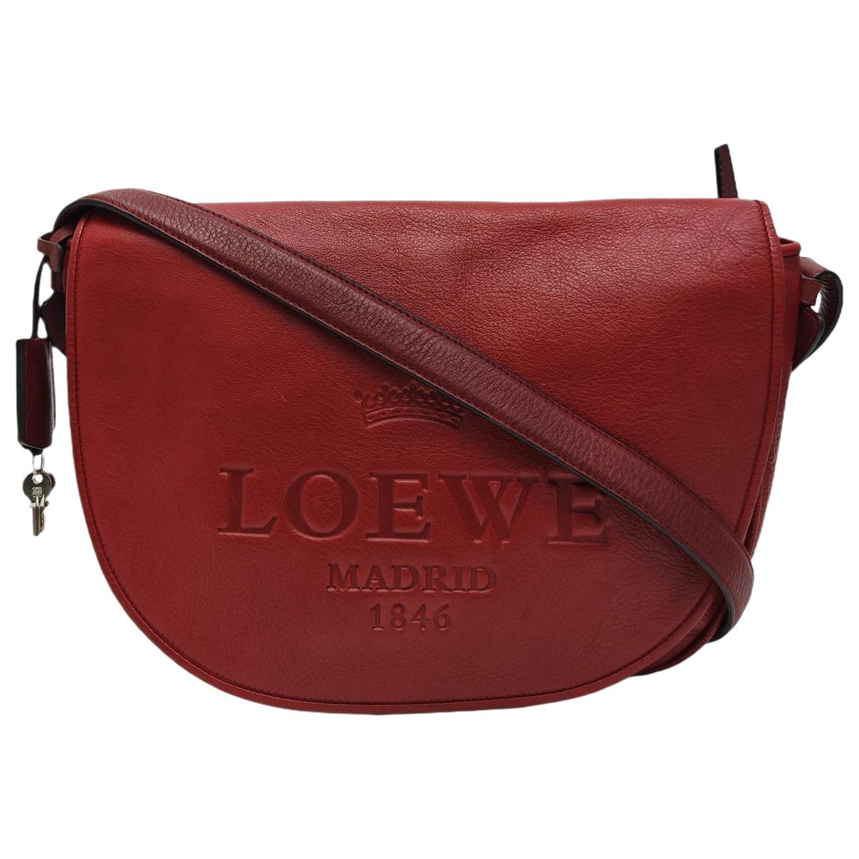 Leather handbag