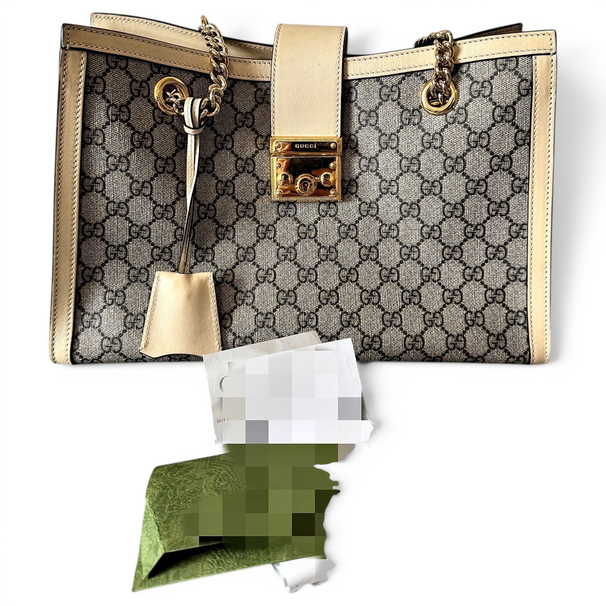 Padlock cloth handbag
