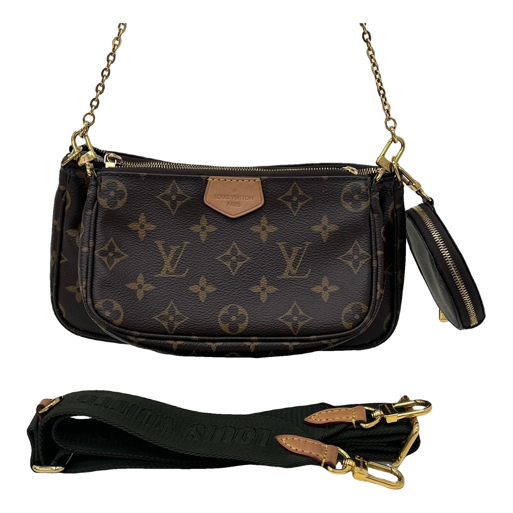Multi Pochette Accessoires leather handbag
