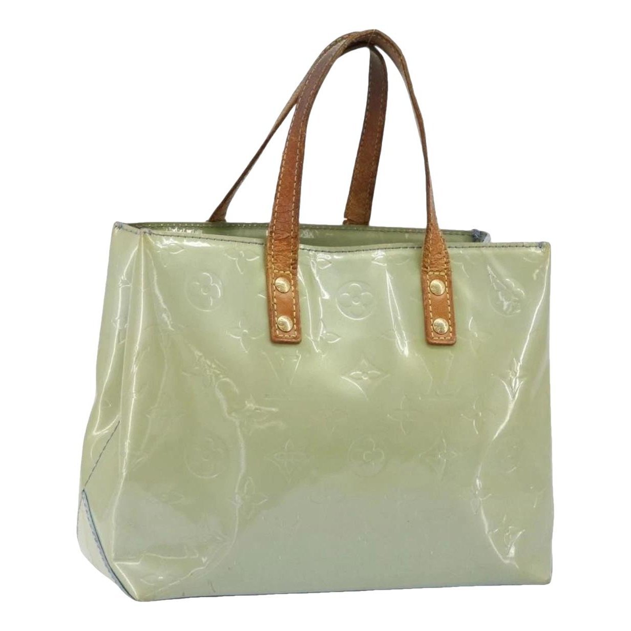 Patent leather handbag