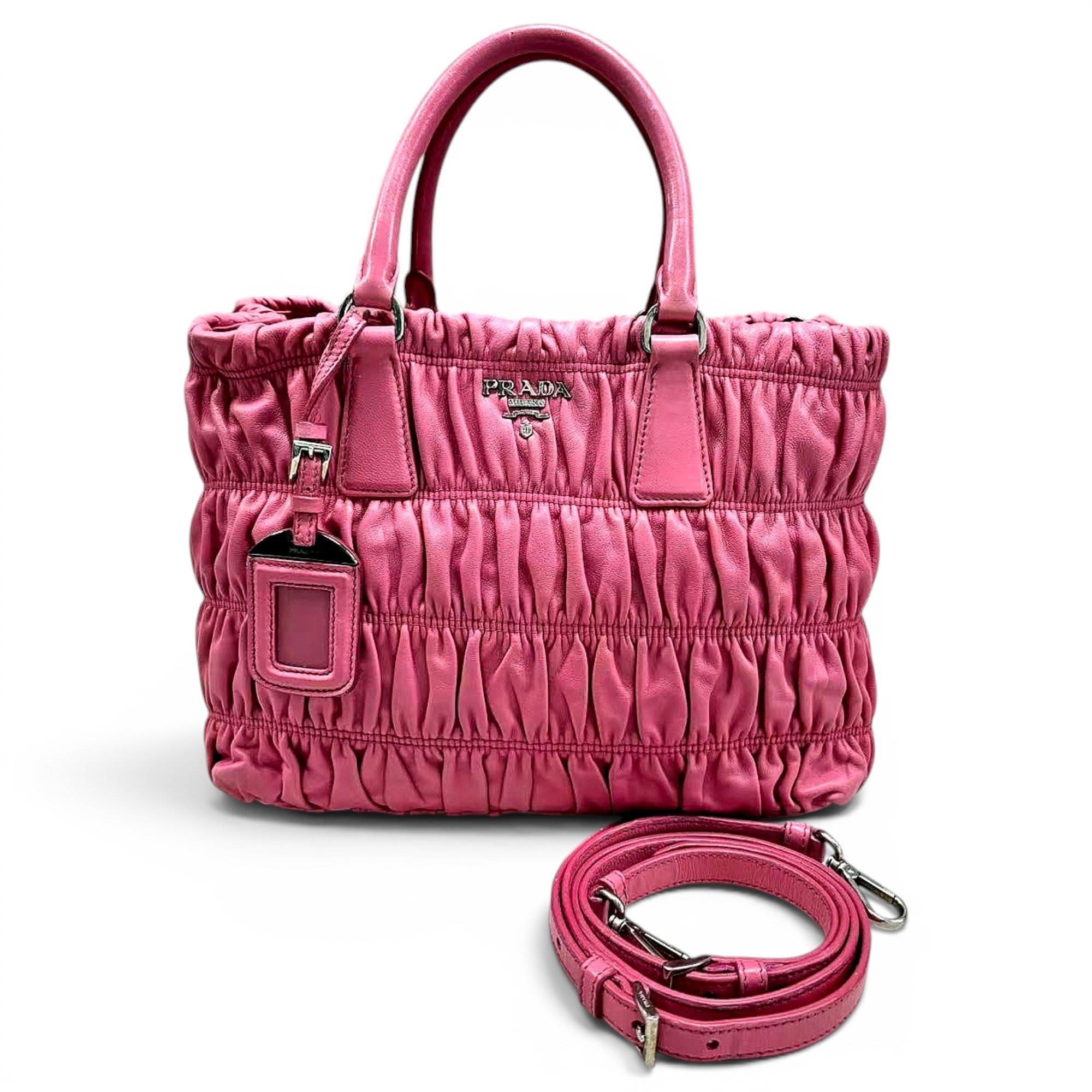 Leather handbag