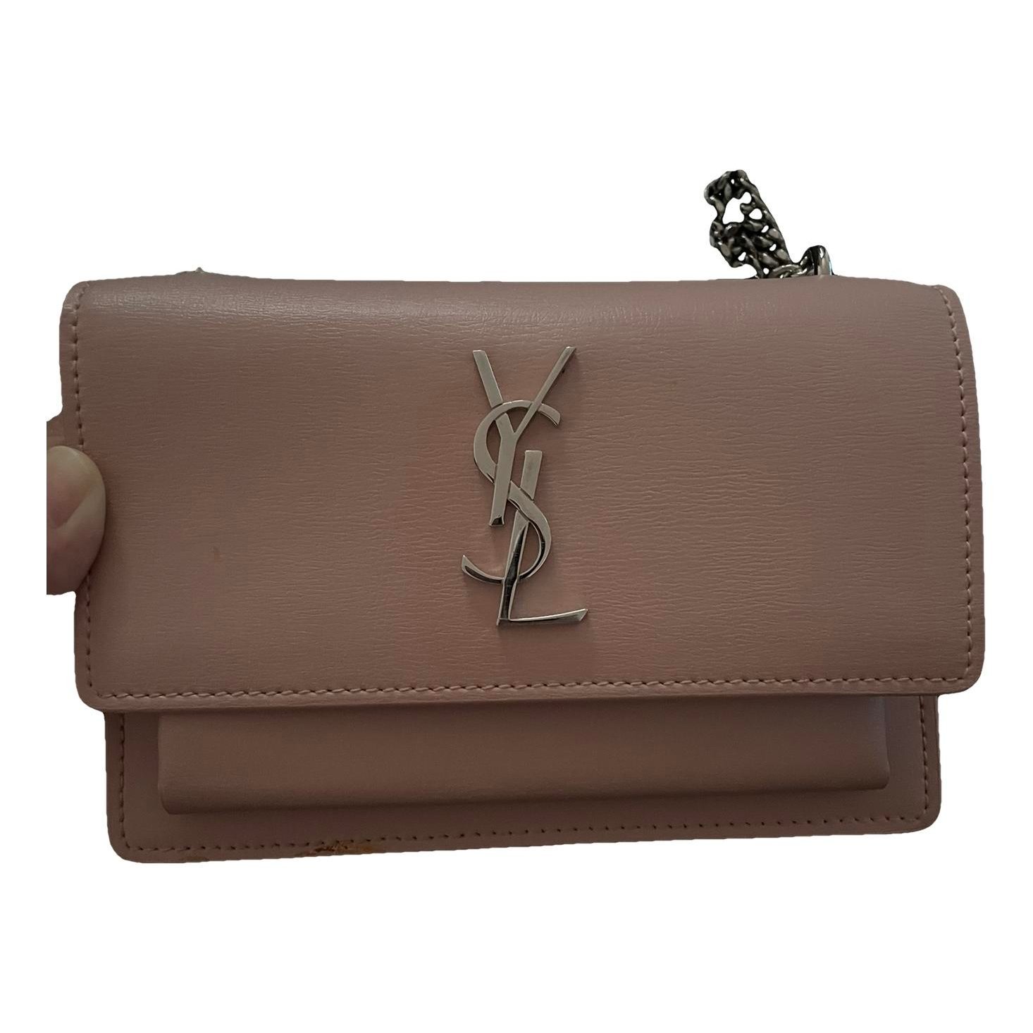 Sunset leather crossbody bag