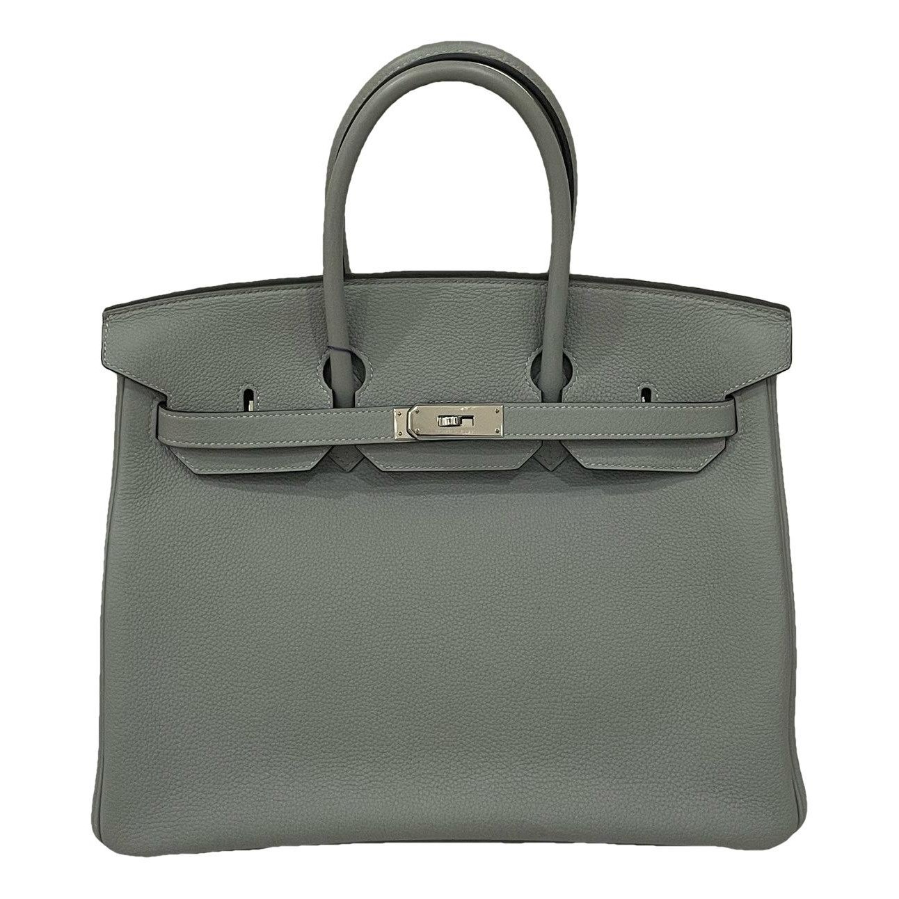 Birkin 35 leather handbag