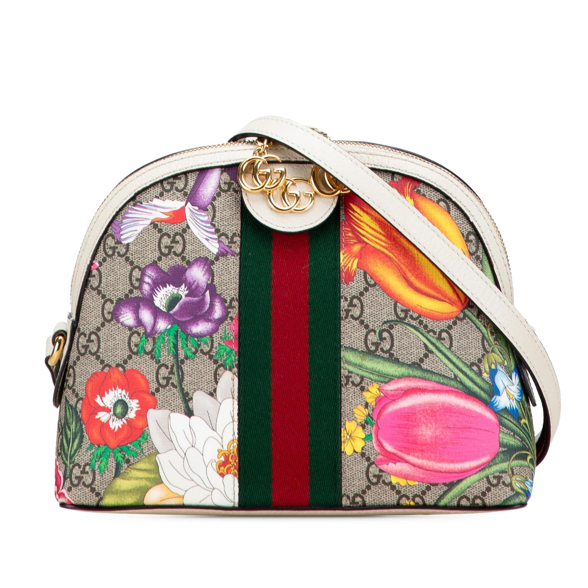 Dôme leather handbag